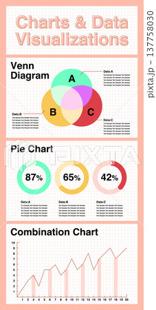 インフォグラフィック：グラフとデータ可視化 05 137758030