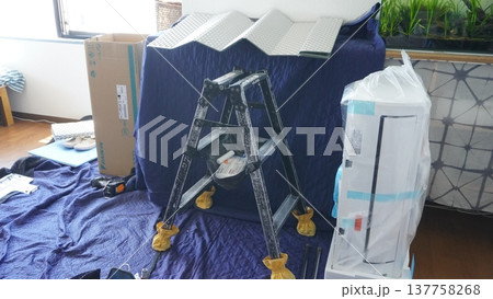 「エアコン取付（取付作業）」 137758268