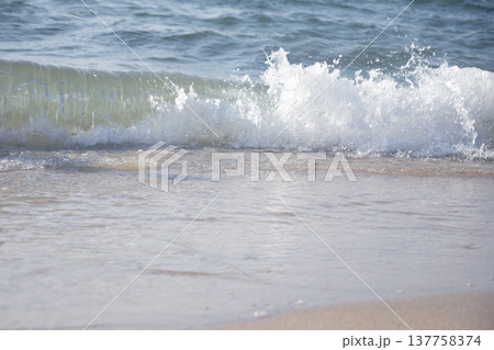 sand on the beach natural for background 137758374