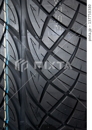 Car tire background, Tyre texture closeup background. Car tire background, Tyre texture closeup background. 137758380