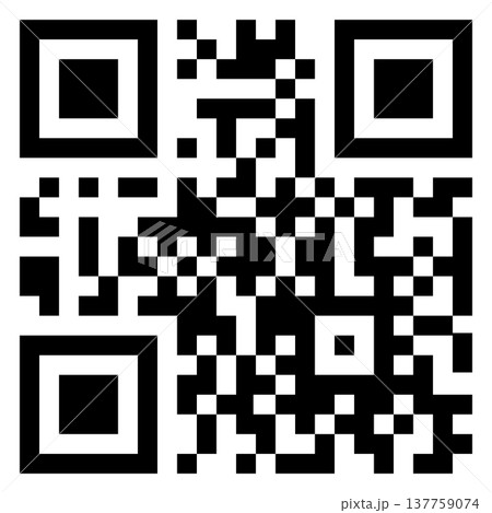 QRコードのダミーサンプルアイコン QRコードのダミーサンプルアイコン 137759074