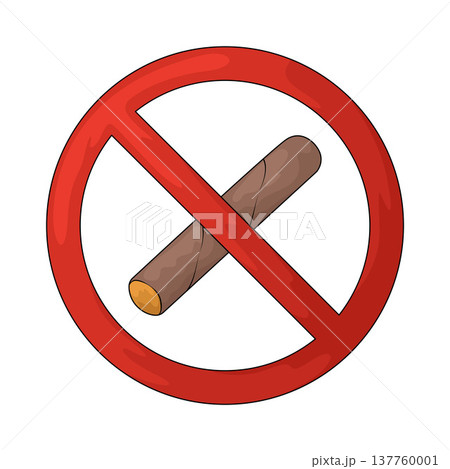 Illustration of No Cigars Illustration of No Cigars 137760001