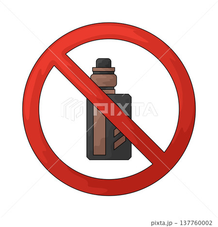 Illustration of No Vape 137760002