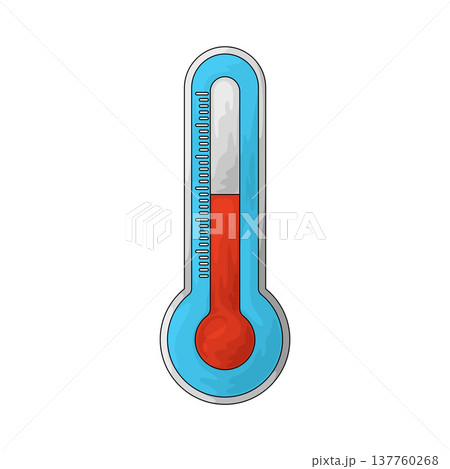 Illustration of Thermometer 137760268