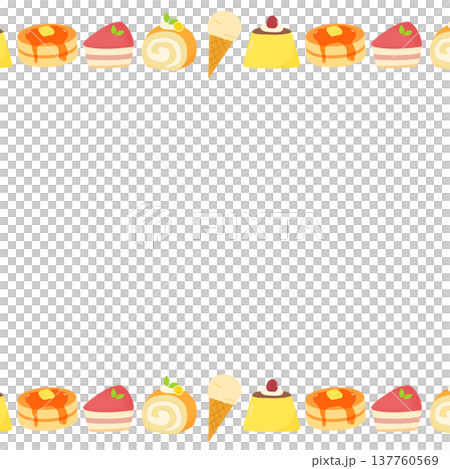 洋菓子のフレーム 137760569