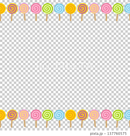 キャンディのフレーム 137760575