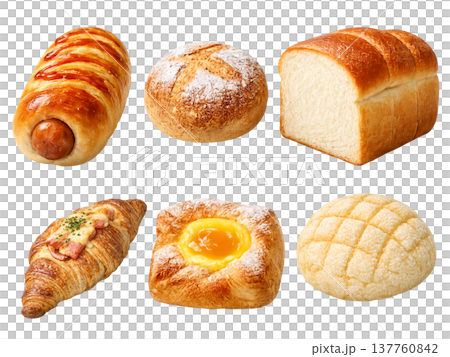 Bread ingredient set 137760842