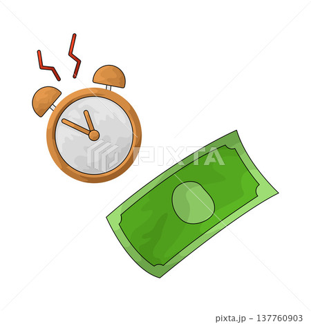 Illustration of Overdue Payment 137760903