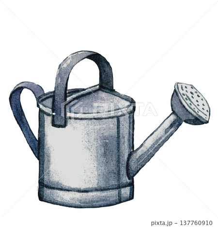 Watering Can for Plants Illustration Watering Can for Plants Illustration 137760910