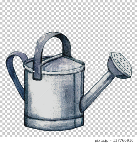 Watering Can for Plants Illustration Watering Can for Plants Illustration 137760910