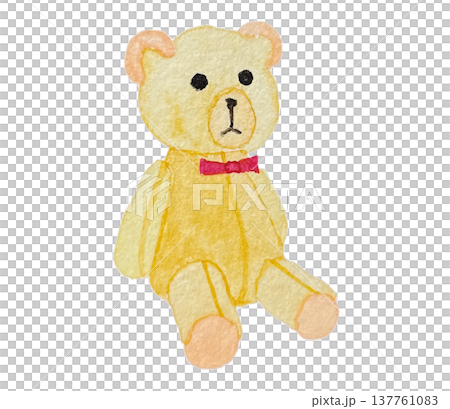 Illustration of a teddy bear | Teddy bear toy 137761083