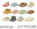 靴のイラストセット 137761288