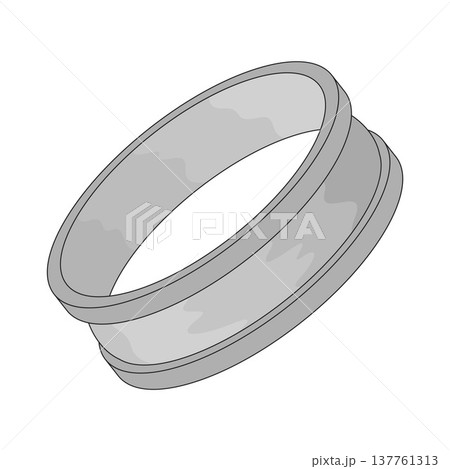 Illustration of ring Illustration of ring 137761313