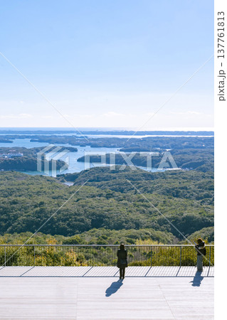 【伊勢志摩】英虞湾の絶景を望む横山展望台 137761813