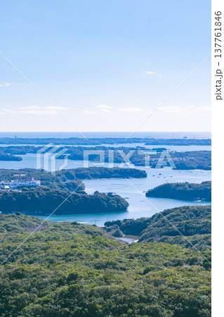 伊勢志摩 英虞湾の絶景（横山展望台より） 137761846