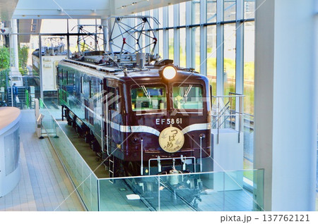EF58形61号電気機関車(鉄道博物館/埼玉県さいたま市大宮区大成町3丁目47番) EF58形61号電気機関車(鉄道博物館/埼玉県さいたま市大宮区大成町3丁目47番) 137762121