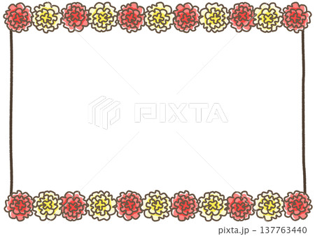 花飾りのお祝いイベント　掲示板　横 137763440