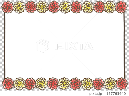 花飾りのお祝いイベント　掲示板　横 137763440