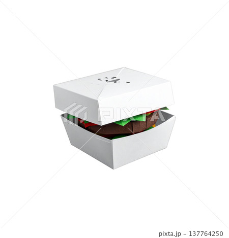 A delicious beef cheeseburger, served with a sesame bun, fresh lettuce, and tomato, placed on a white background. A delicious beef cheeseburger, served with a sesame bun, fresh lettuce, and tomato, placed on a white background. 137764250