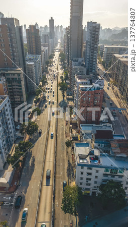 KOWLOON CITY, Elevated roadway cutting through urban district March 14 2026 KOWLOON CITY, Elevated roadway cutting through urban district March 14 2026 137764807