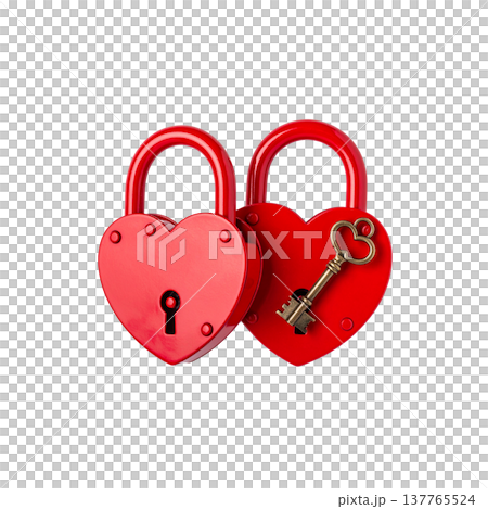 A gold metal house key on a white background. A gold metal house key on a white background. 137765524