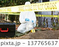 Crime scene investigator at work 137765637
