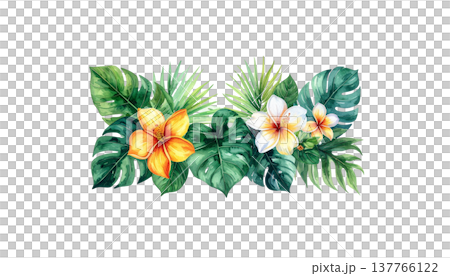 A seamless floral pattern, featuring striking bouquets of colorful summer garden flowers. A seamless floral pattern, featuring striking bouquets of colorful summer garden flowers. 137766122