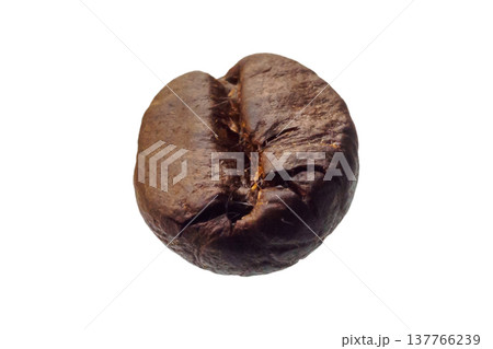 coffee bean isolated on white background coffee bean isolated on white background 137766239