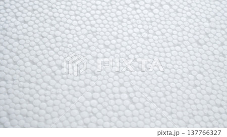White polystyrene foam texture background White polystyrene foam texture background 137766327