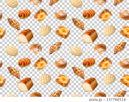 Seamless bread pattern A' Seamless bread pattern A' 137766518