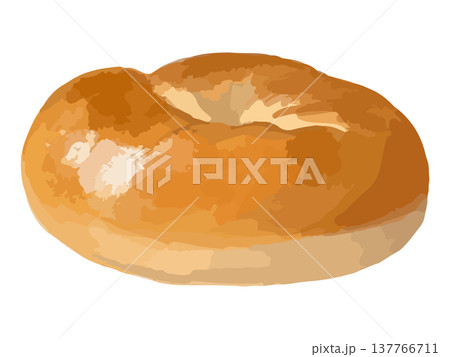 横から見たベーグル 横から見たベーグル 137766711