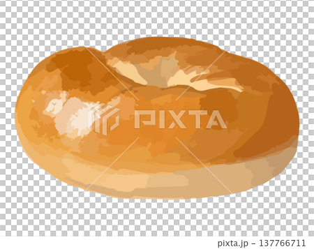 横から見たベーグル 横から見たベーグル 137766711