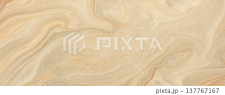 Abstract light beige fluid art background in pastel cream tones with marble texture and acrylic pour painting style, macro Abstract light beige fluid art background in pastel cream tones with marble texture and acrylic pour painting style, macro 137767167
