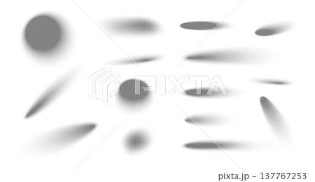 Shadow overlay mockups with realistic light effect 137767253