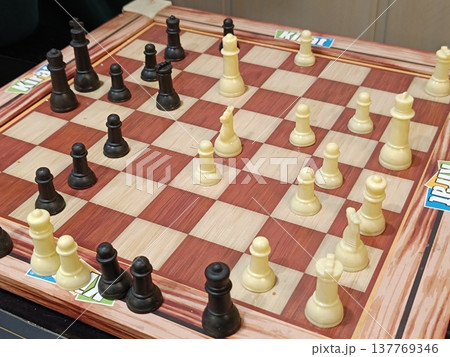 Image of chessboard with selective focus Image of chessboard with selective focus 137769346