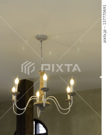Wooden inside vintage retro warm rural interior Wooden inside vintage retro warm rural interior 137770691