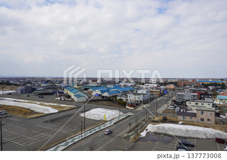 南幌ビューローから見る南幌の町並みなど（2026年3月） 137773008