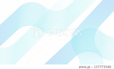 Abstract pattern of flowing blue lines on white background Abstract pattern of flowing blue lines on white background 137773580