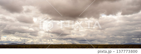 Dark Storm Central and Bleak Sonora Desert Arizona Dark Storm Central and Bleak Sonora Desert Arizona 137773800