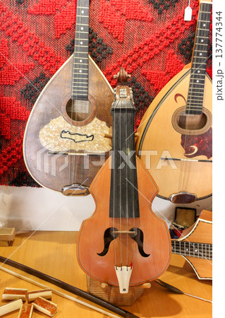 Traditional Greek folk instruments 137774344