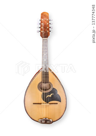 Mandolin isolated on white background Mandolin isolated on white background 137774348