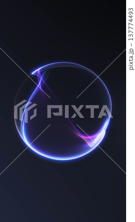 Soft translucent blue sphere with airy gradient texture, minimal abstract composition and clean modern aesthetic on light background in elegant 4K style. Soft translucent blue sphere with airy gradient texture, minimal abstract composition and clean modern aesthetic on light background in elegant 4K style. 137774493