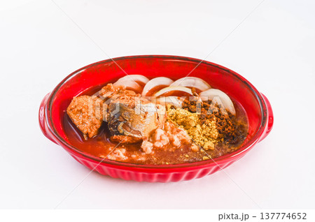 レンジで簡単カレー作り 137774652