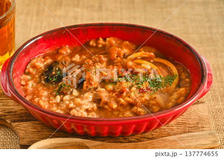 レンジで簡単鯖カレー 137774655