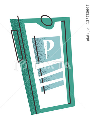 Parking sign detailing rules limits 137780667