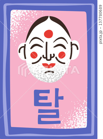 South Korea cultural heritage poster 137780689