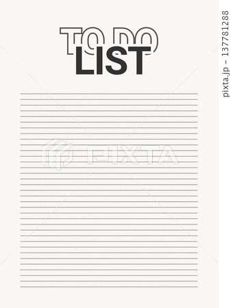 Black and Beige Minimalist To-Do List A4 Page Black and Beige Minimalist To-Do List A4 Page 137781288