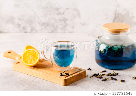Organic blue tea Anchan. 137781549