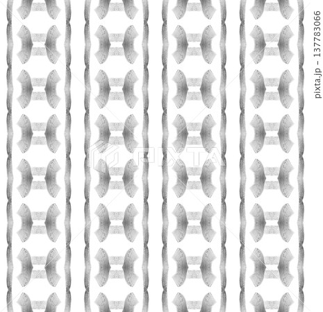 Black and White Abstract Brushstroke Seamless Pattern with Bold Symmetrical Ink Motifs Black and White Abstract Brushstroke Seamless Pattern with Bold Symmetrical Ink Motifs 137783066