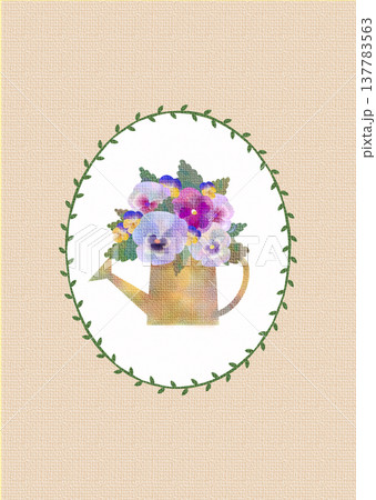 パンジーのフレーム14 パンジーのフレーム14 137783563